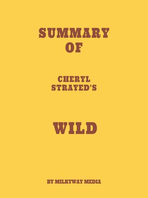 cover image of Summary of Cheryl Strayed's Wild